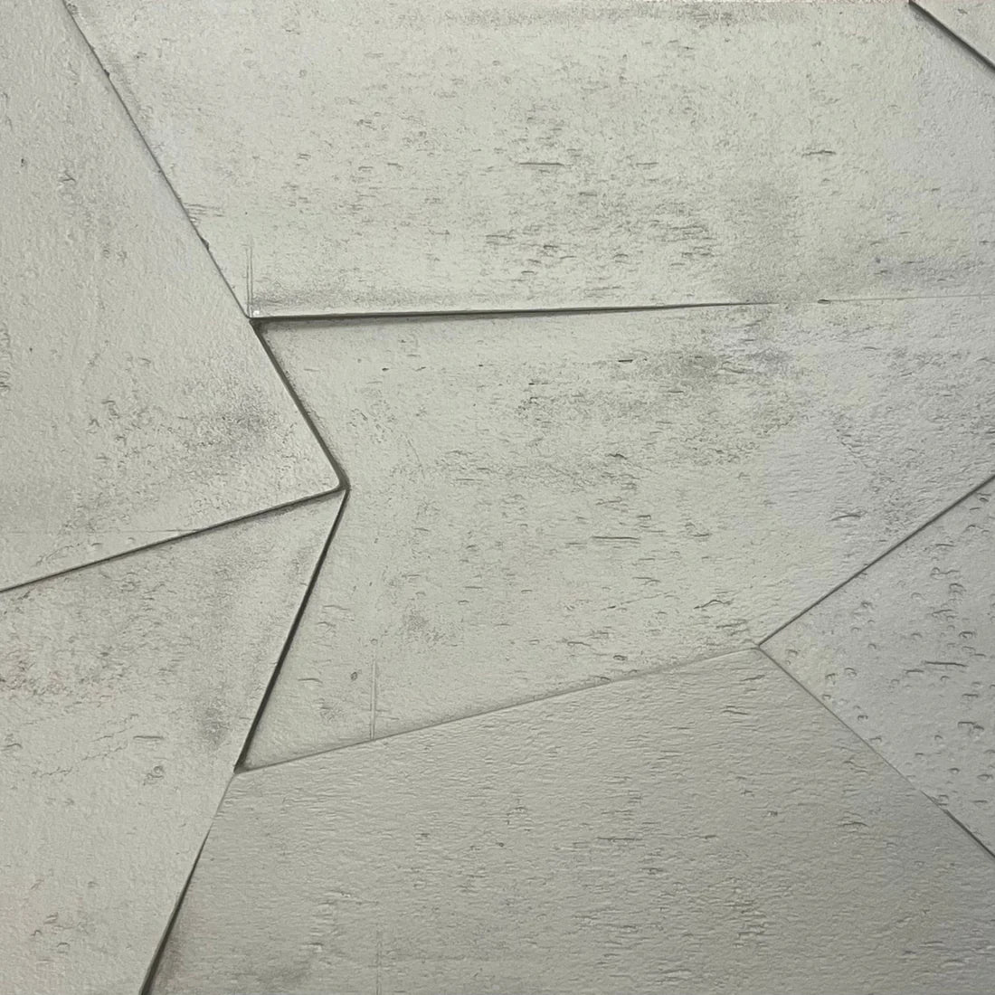 5 PIEZAS PIEDRA DECORATIVA P.U. MODELO RELIEVE CLARO